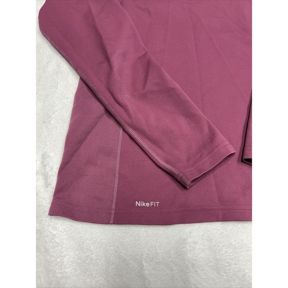 Nike ACG Dri-Fit Women's Purple Long Sleeve Quarter Zip Pullover Size Medium - Picture 5 of 12